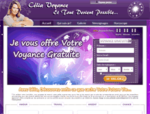 Tablet Screenshot of celia-voyance.com